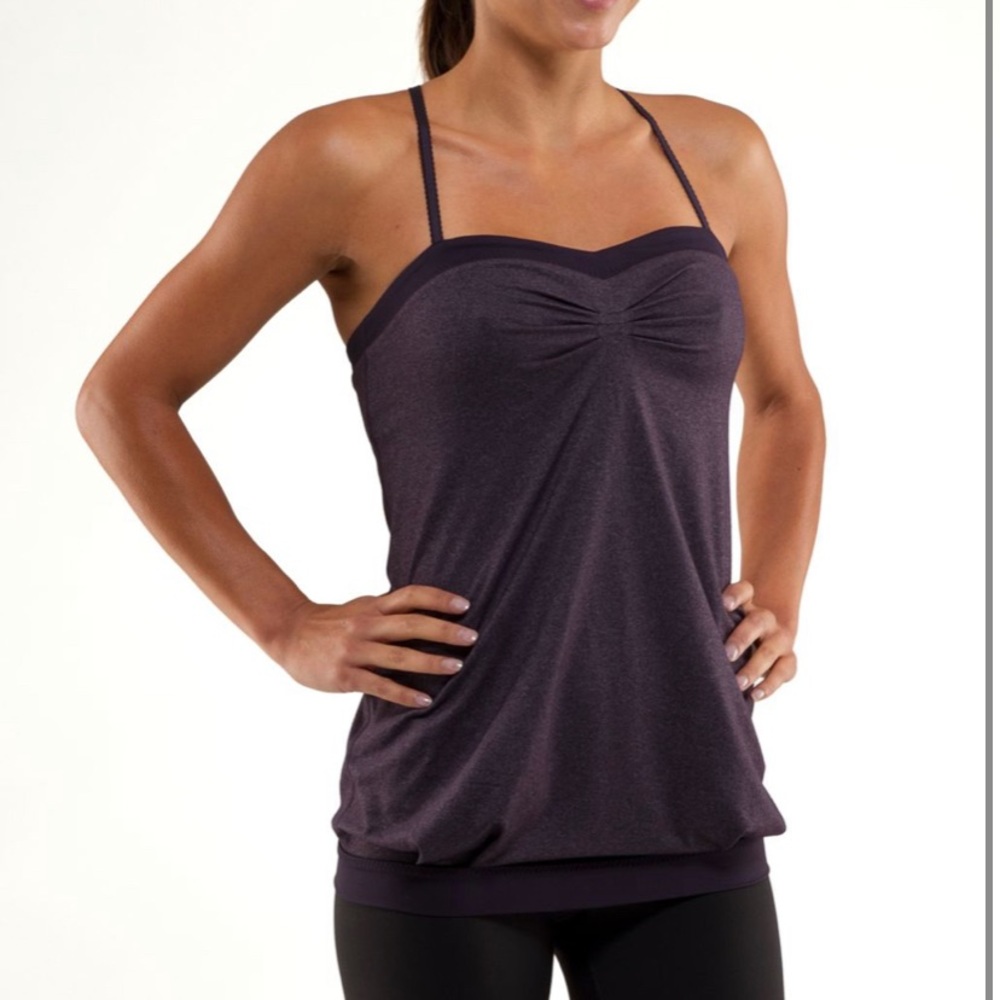 Lululemon pure focus black swan sz 8